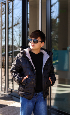 Campera de abrigo camuflada con piel por dentro en internet