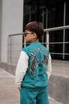 Campera de frisa universitaria "los Angeles" de varon (art.507)