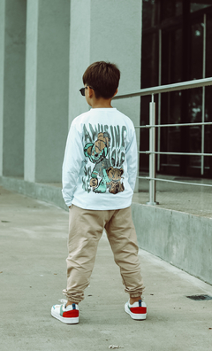 Remeron de varon manga larga osito (art. 516) - Kids Store