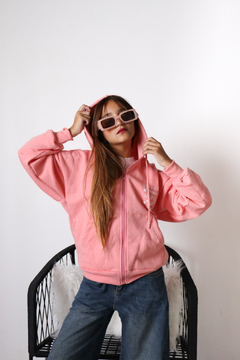 Campera de frisa LOVE de nena