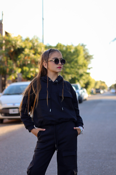 Conjunto frisado liso cargo de nena excelente calidad (ART.330) en internet