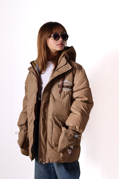 Campera IMPORTADA con piel por dentro de nena EPODSIDLKN (incluye guantes) - Kids Store