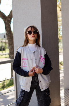 CAMPERA DE FRISA UNIVERSITARIA "LOS ANGELES" DE NENA ART. 410 - comprar online