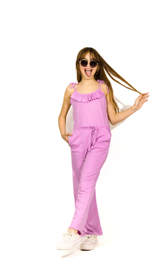 Mono Largo de morley con lurex y bolsillos cargos - Kids Store