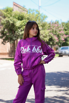 Conjunto frisado estilo deportivo de nena excelente calidad (ART. 339) - Kids Store