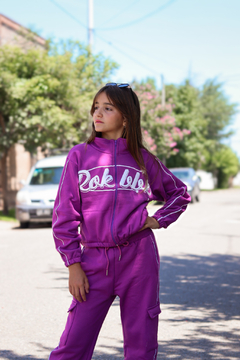 Conjunto frisado estilo deportivo de nena excelente calidad (ART. 339) - tienda online