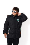 Campera IMPORTADA con aplique de varon con piel por dentro