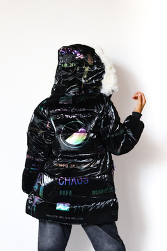 Camperon de nena IMPORTADO foil con piel por dentro - Kids Store