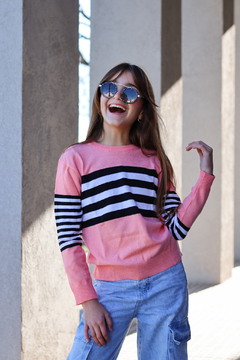 Sweater de hilo importado de nena (art.400)