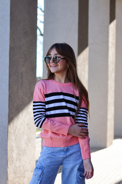 Sweater de hilo importado de nena (art.400) - Kids Store