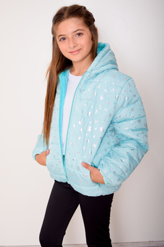 Campera de abrigo foil "helados" (art. 603) - Kids Store