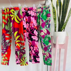 Pantalon de bengalina estampada premium art.902 en internet