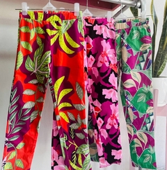 Pantalon de bengalina estampada premium art.902 - Kids Store