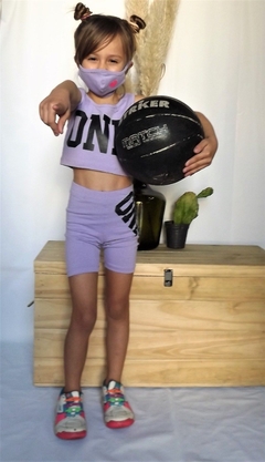 CONJUNTO DE ALGODON Y LYCRA DEPORTIVO 3 PIEZAS MEX - Kids Store