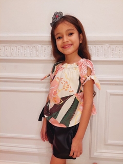 PAISANA DE FIBRANA ESTAMPADA ZAIRA. ART.108 - Kids Store