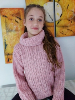 SWEATER POLERON FRISADO PUNTO INGLESS