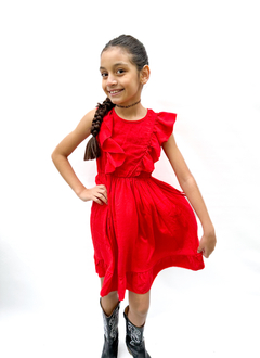 Imagen de Vestido de lino con lycra art. 921