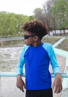 Remera con filtro uv manga larga de varon con certificado oficial art. 01 en internet