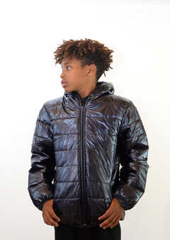 Campera metalizada de varon con piel por dentro (art. 617)