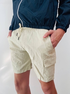 Bermuda cargo de gabardina tipo jogger premium art.912 en internet
