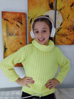 SWEATER POLERON FRISADO PUNTO INGLESS - comprar online