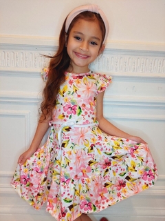 VESTIDO DE ALGODON ESTAMPADO FLOREADO PREMIUM (ART. 139) - comprar online