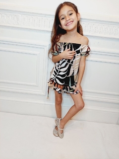 conjunto short y paisana de morley estampado art.105 - comprar online