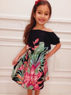 VESTIDO SUIZA CON ESTILO PANON DE RAYON POPLIN PREMIUM. ART. 110 - tienda online