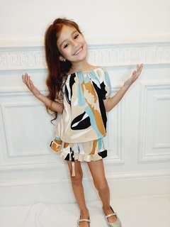 conjunto short y paisana de morley estampado art.105 - tienda online