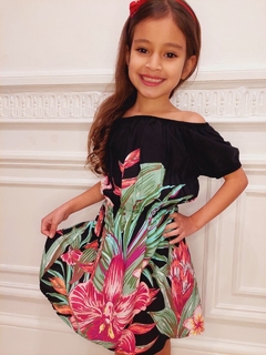 VESTIDO SUIZA CON ESTILO PANON DE RAYON POPLIN PREMIUM. ART. 110