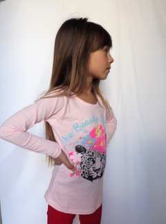 REMERA TIGER CON APLIQUES DE ALGODÓN - tienda online