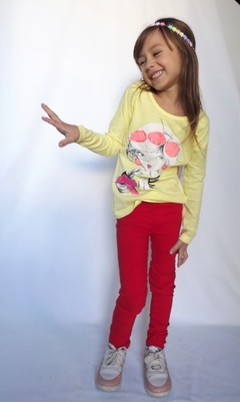 REMERA DE NENA GIRL CON APLIQUE en internet