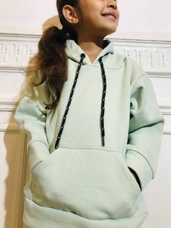 HOODIE FRISADO LISO UNISEX - tienda online