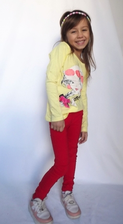 REMERA DE NENA GIRL CON APLIQUE - Kids Store
