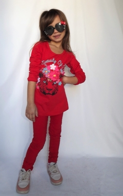 REMERA DE NENA GIRL CON APLIQUE - comprar online
