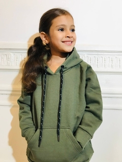 HOODIE FRISADO LISO UNISEX - Kids Store