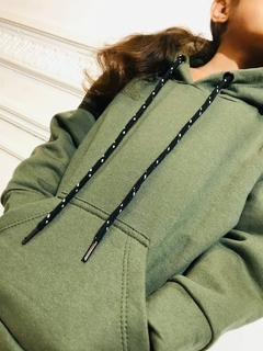HOODIE FRISADO LISO UNISEX - tienda online