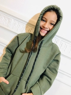HOODIE FRISADO LISO UNISEX