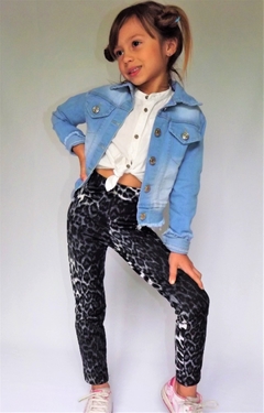 calza animal print