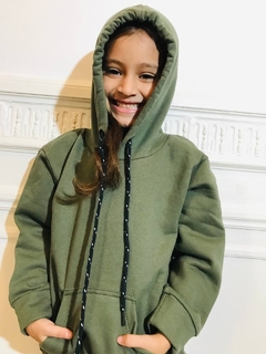 HOODIE FRISADO LISO UNISEX - comprar online