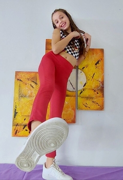 ZAIRA- CALZA LISA RETRO TERMICA (FRIZADA POR DENTRO) en internet