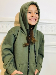 HOODIE FRISADO LISO UNISEX - Kids Store