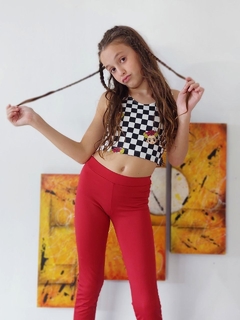 ZAIRA- CALZA LISA RETRO TERMICA (FRIZADA POR DENTRO) - tienda online
