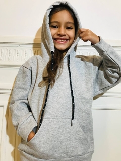HOODIE FRISADO LISO UNISEX