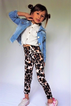 calza animal print