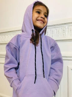 HOODIE FRISADO LISO UNISEX - tienda online