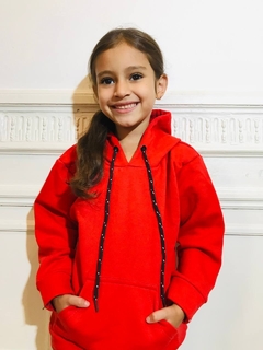 HOODIE FRISADO LISO UNISEX - Kids Store