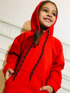 HOODIE FRISADO LISO UNISEX - comprar online