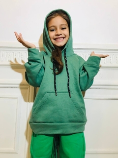 HOODIE FRISADO LISO UNISEX - tienda online