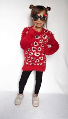 SWEATER CON MANCHITAS SOL